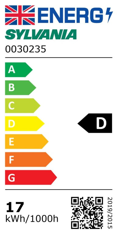 Sylvania T8 LED Tube CCG L1500 5ft 865 17W 2300lm
