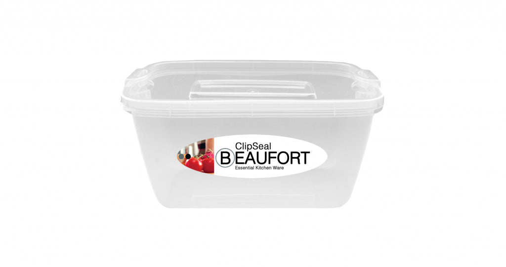 Ultra Food Container - Square Clear
