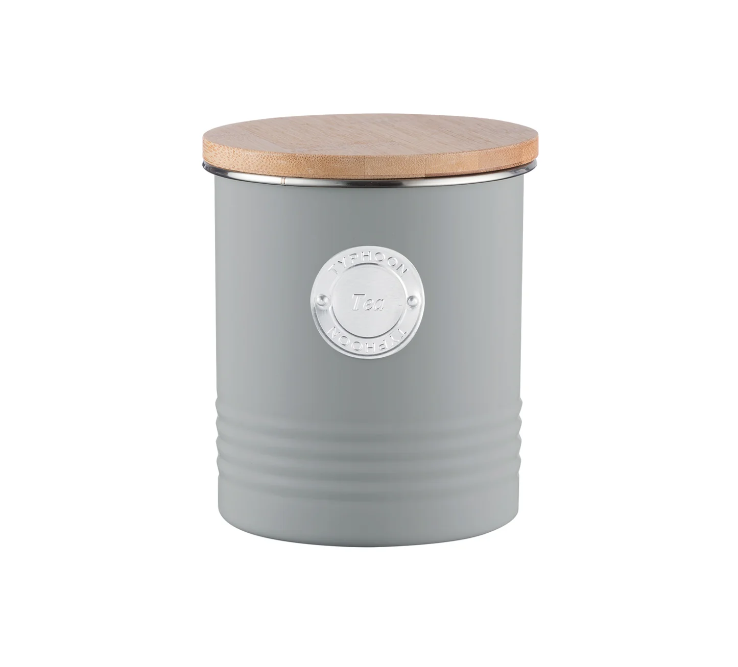 Typhoon Living Tea Canister – Grey