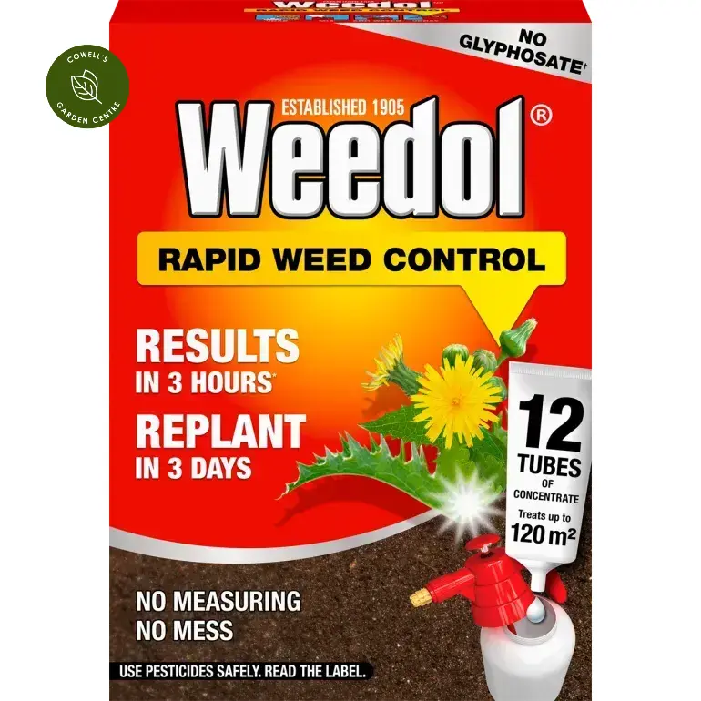 Weedol Rapid Weed Control Concentrate - 12 Tubes