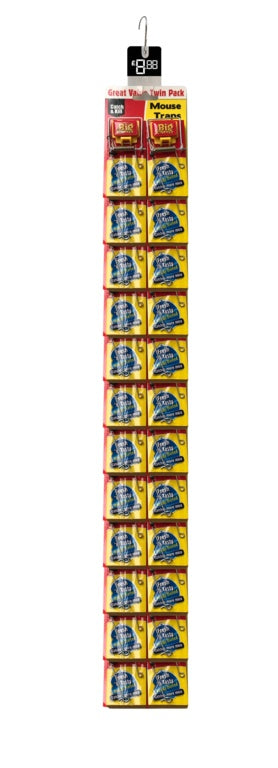 The Big Cheese Fresh Baited Mouse Trap Pack 2 - Clip 24