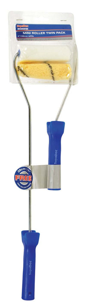 SupaDec Twin Frame Mini Roller Pack – 4"