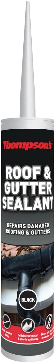 Thompson's Roof & Gutter Sealant - Black