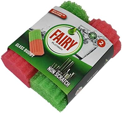 Addis Fairy Glass Buddy Sponge – Pack of 2