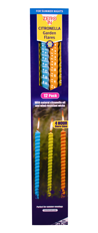 Zero In Citronella Garden Flares