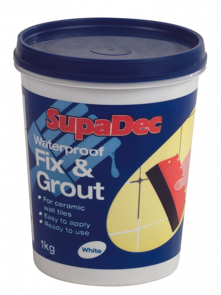 SupaDec Waterproof Fix & Grout