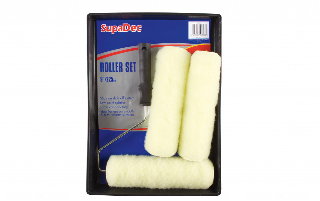 SupaDec Roller & Tray Kit – 3 x 9"