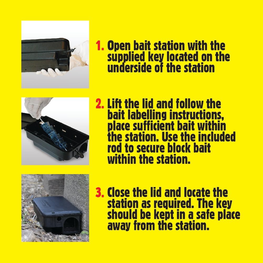 The Big Cheese Rat & Mouse Bait Station