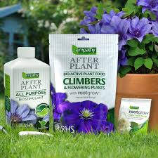 Empatía después de las plantas trepadoras y la floración