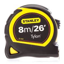 Stanley Tylon Tape Measure 8m/26'