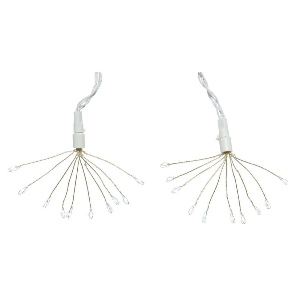 Micro Big LED Bouquet - Cool White/White Cable