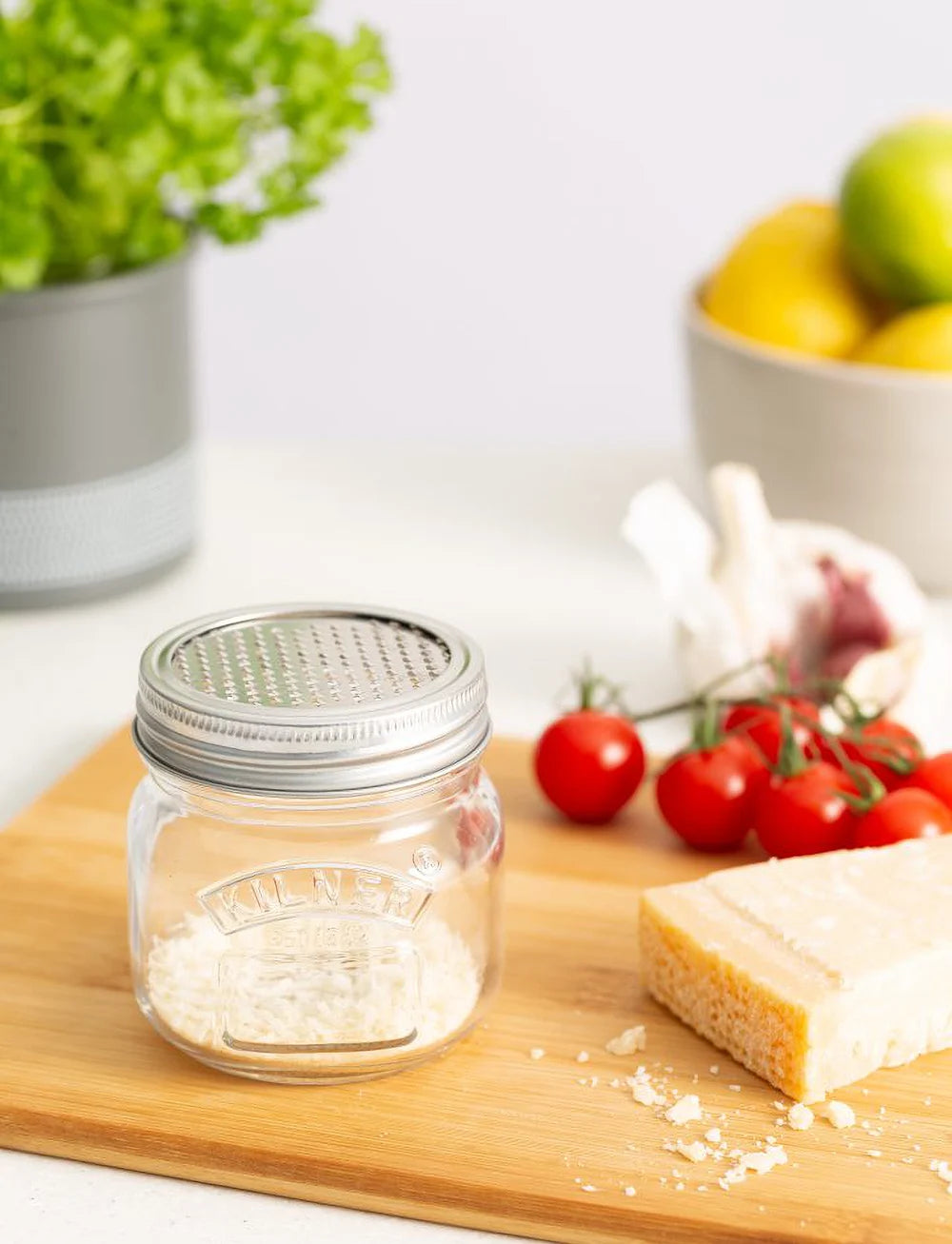 Kilner Storage Jar & Fine Grater Lid