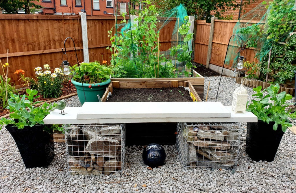 Jaula de alambre rectangular Ap paisaje