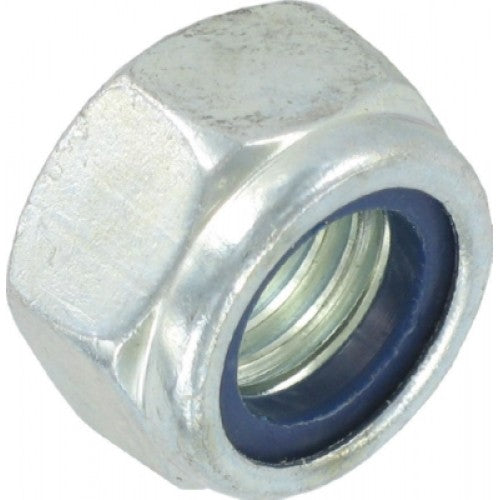 Fast Pak M6 NYLOC NUTS ZINC PLATED