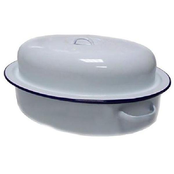 Falcon Falcon Oval Roaster - Traditional White