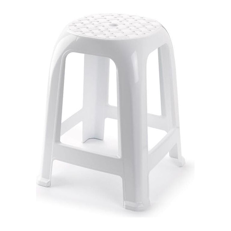 Plasticforte White Stool