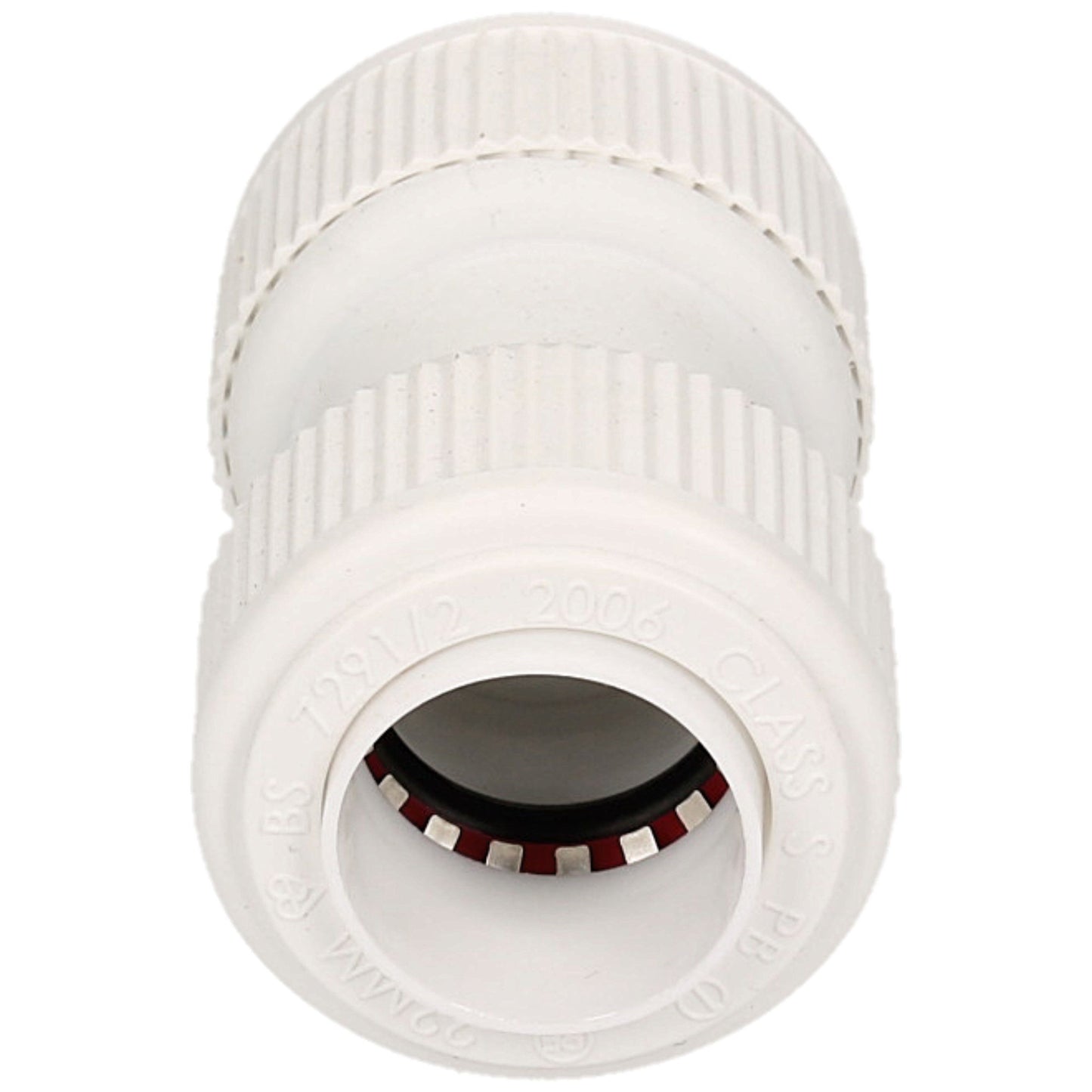 Whitespeed Push-Fit Straight Connector 15mm Pack 10