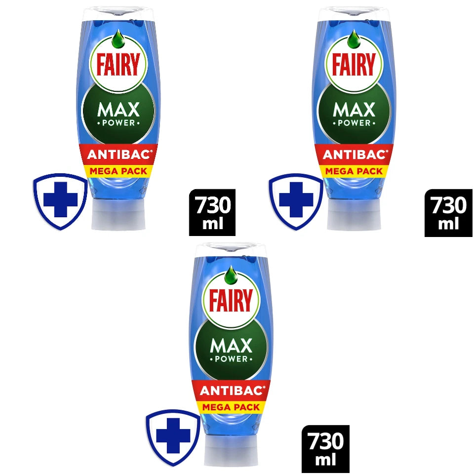 Fairy Max Power Anti/Bac Eucalyptus 730ml