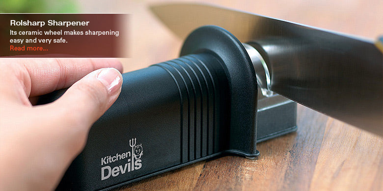 Aiguiseur Rollsharp des diables de cuisine