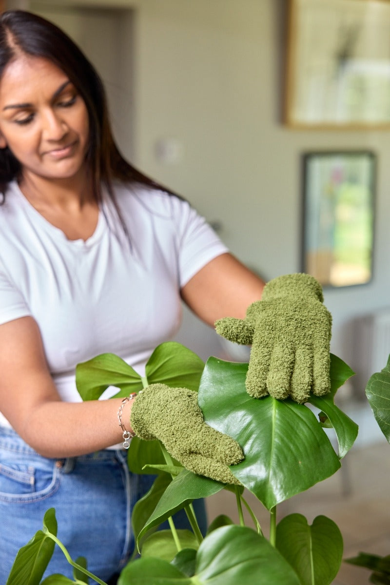 Zero In Dust & Shine Houseplant Gloves