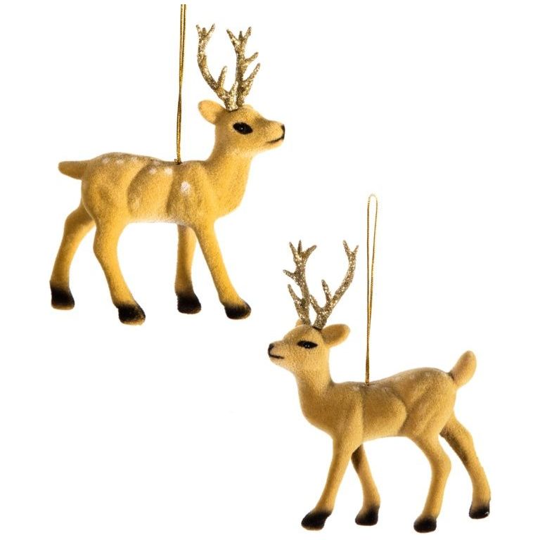 Flock Deer Brown 11.5cn