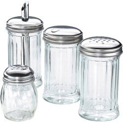 Vertedor de azúcar Zodiac con tapa de acero inoxidable