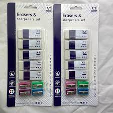 Ensemble gomme et taille-crayon Anker Stat