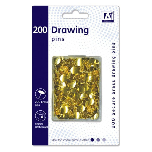 Anker Drawing Pins In Hardcase Pack 200