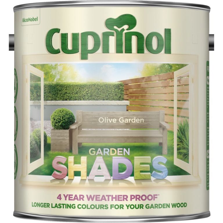 Cuprinol Cortinas de jardín 2,5 L Olive Garden