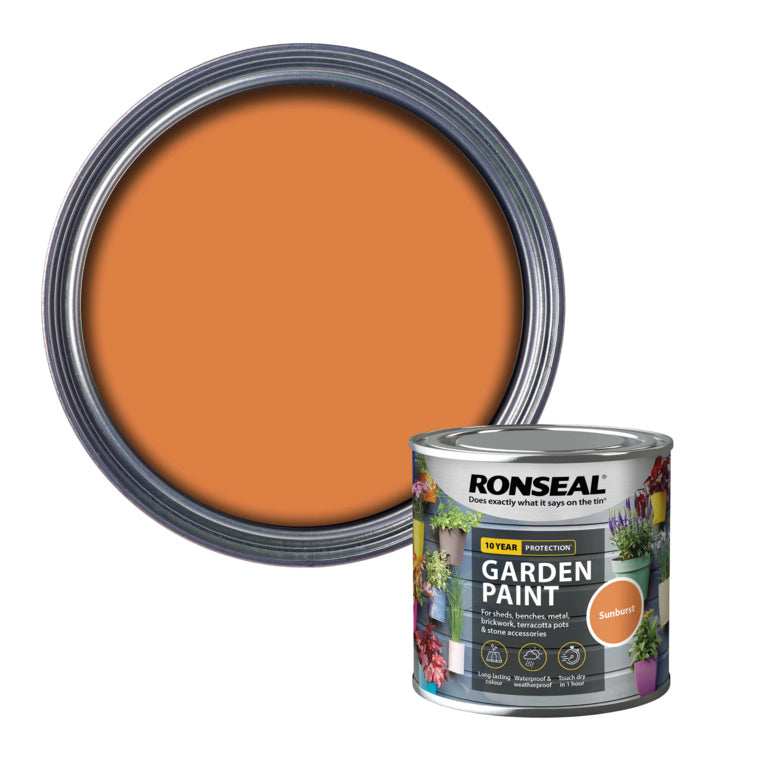 Ronseal Garden Paint 250ml Sunburst Batley DIY Centre