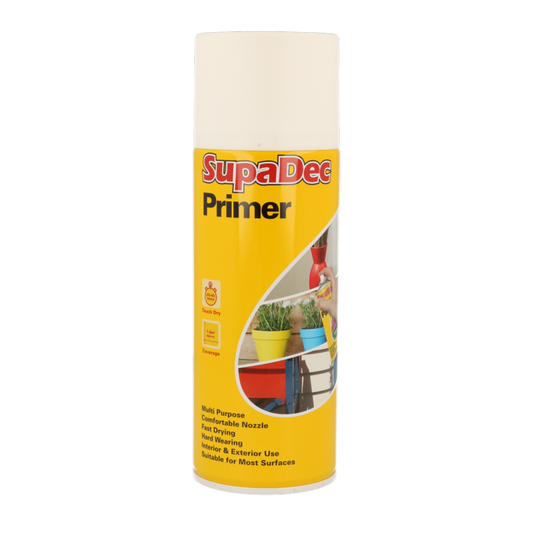 SupaDec White Primer Spray 400ml