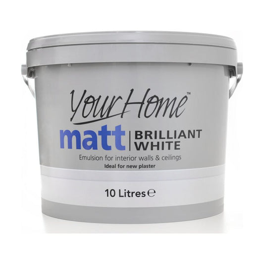 Your Home Matt 10L Brilliant White