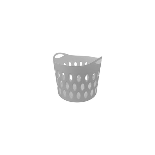 Signature Small Flexi Laundry Basket Grey