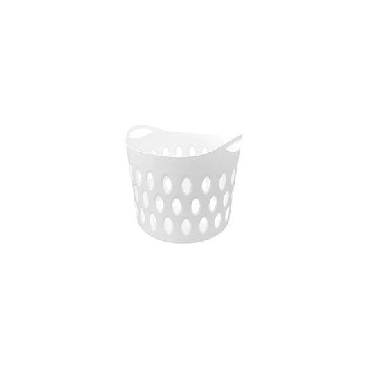 Signature Small Flexi Laundry Basket White