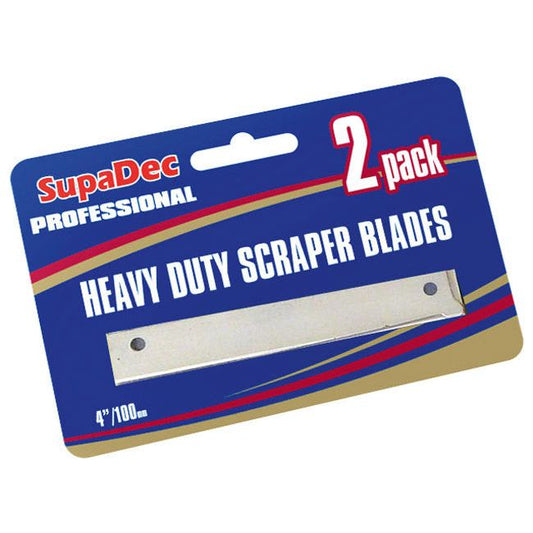 SupaDec Angled Scraper Blades Pack of 2