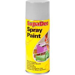 SupaDec Spray Paint 400ml Grey Undercoat