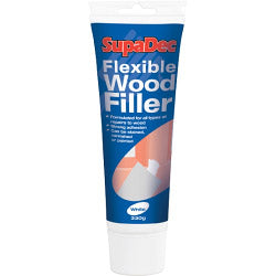 SupaDec Flexible Wood Filler Tube 330g White