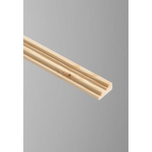 Cheshire Mouldings Barrel Pine Moulding 9 x 21mm x 2.4m