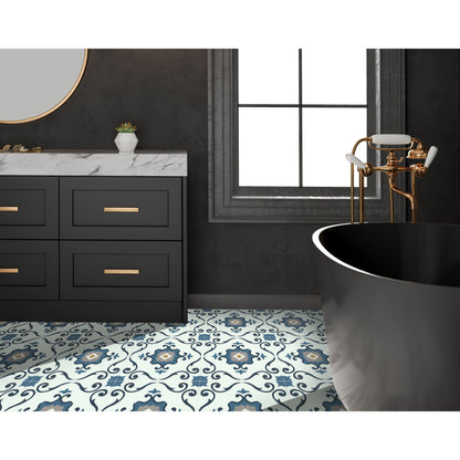 Artifix Floor Tile Motif 30.5x30.5cm Blue (10 Tiles Per Pack)