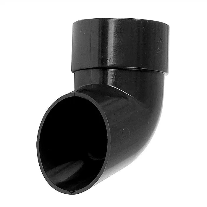 Pipelife Mini Flow Downpipe Shoe Black