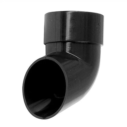 Pipelife Mini Flow Downpipe Shoe Black