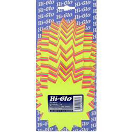 Hi-Glo Medium Stars – Pack of 50 (4.5")