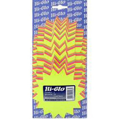 Hi-Glo Medium Stars – Pack of 50 (4.5")