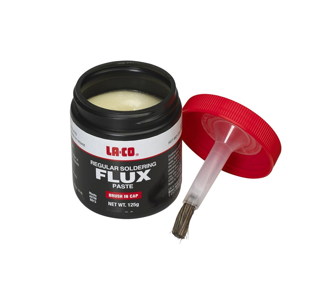 La-Co Regular Flux Paste (With Brush)