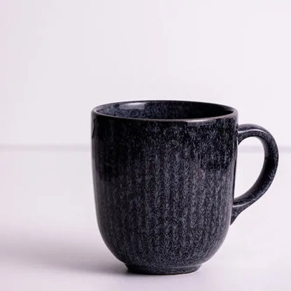 Mason Cash Reactive Linear Black Mug