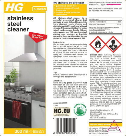 HG Rapid S/S Cleaner