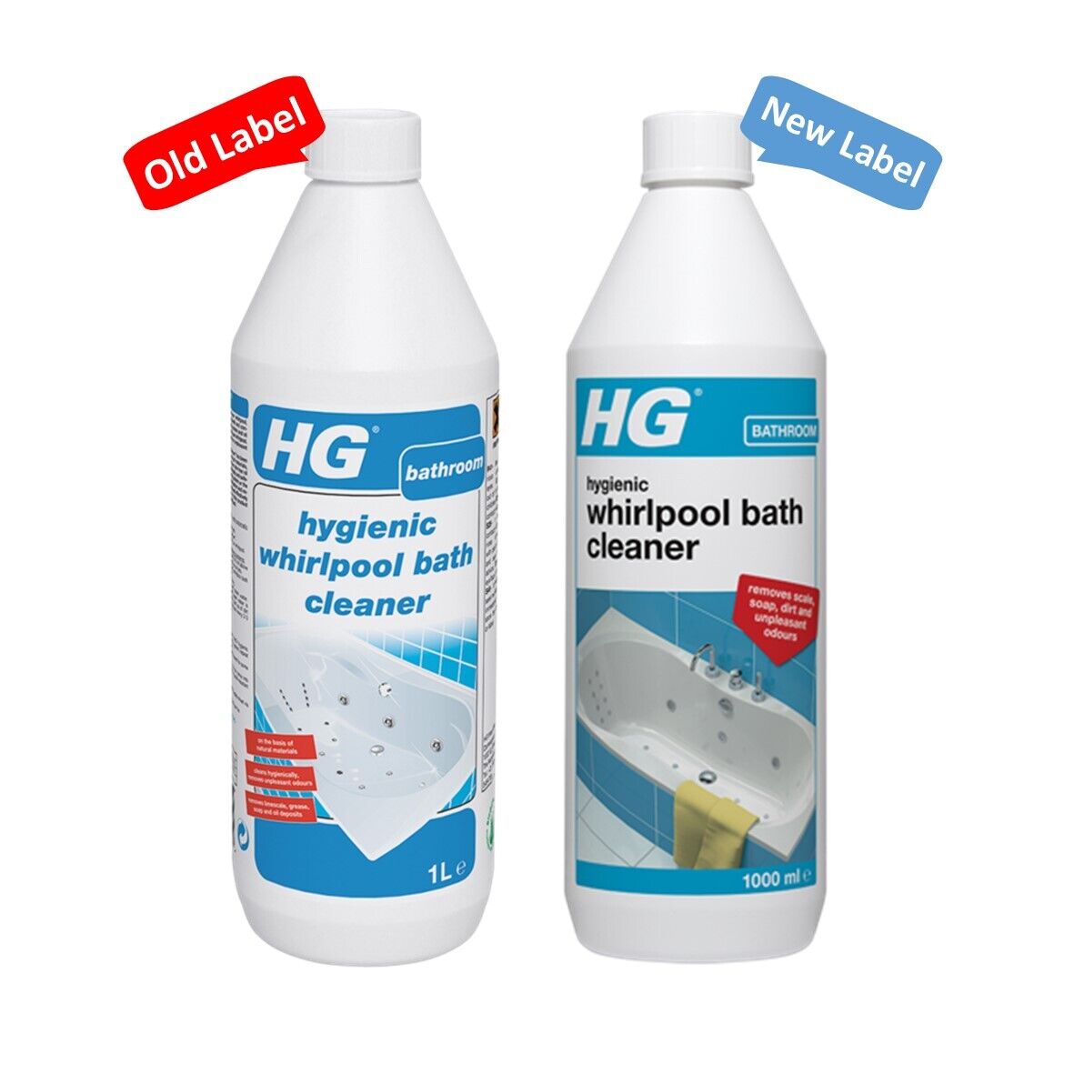 HG Hygienic Whirlpool Bath Cleaner