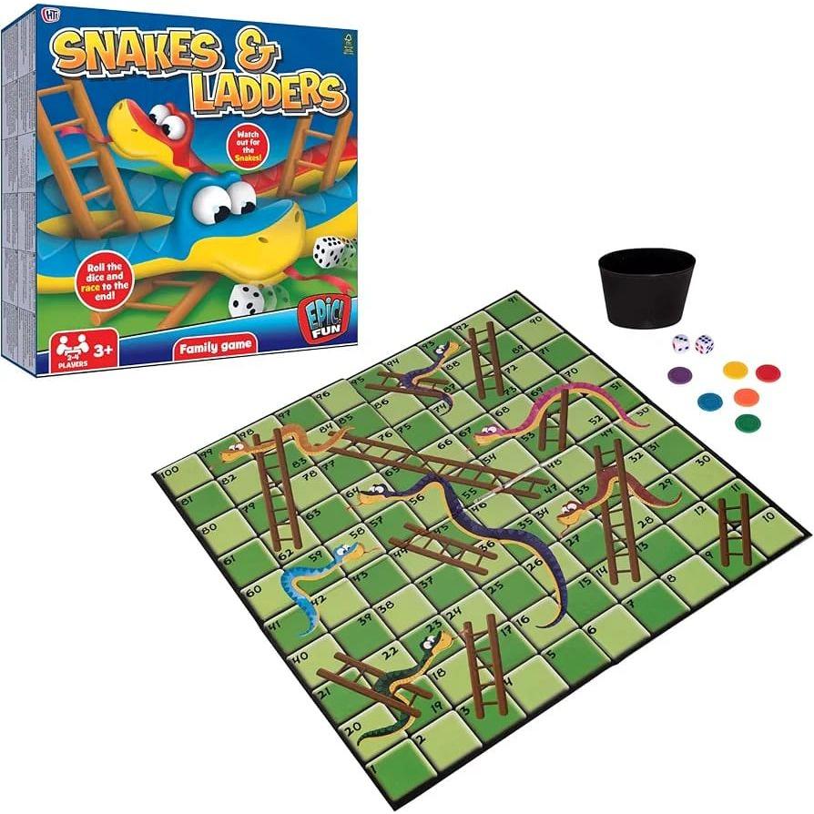 Traditional Games Snakes & Ladders
