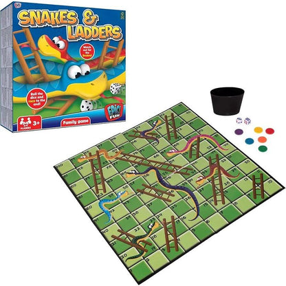 Traditional Games Snakes & Ladders