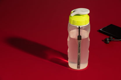 Lock & Lock Green Sports Handy Bottle with Carry Strap